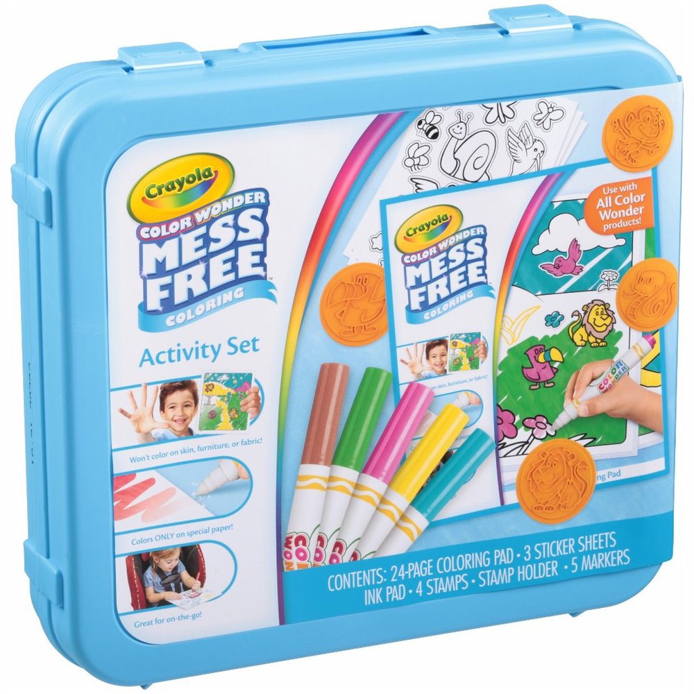 Crayola Color Wonder Art Kit Seascapes, 38 Pieces